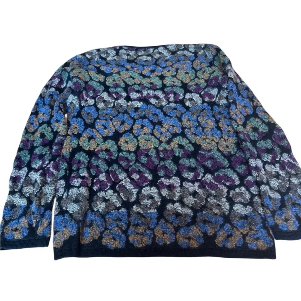 Rebecca Taylor Multicolor V-Neck Button Cardigan - Multicolor - Picture 8 of 13